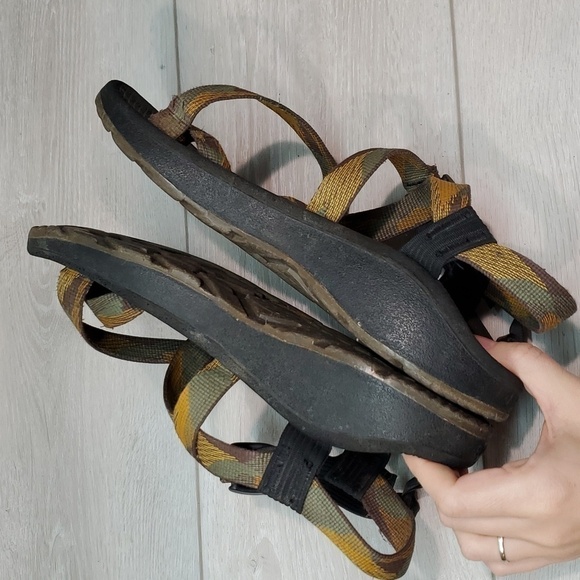 Chaco Mens Loop Toe Sandals Flats shoes sz 8 - Picture 9 of 13